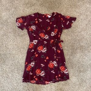 xhilaration floral dress